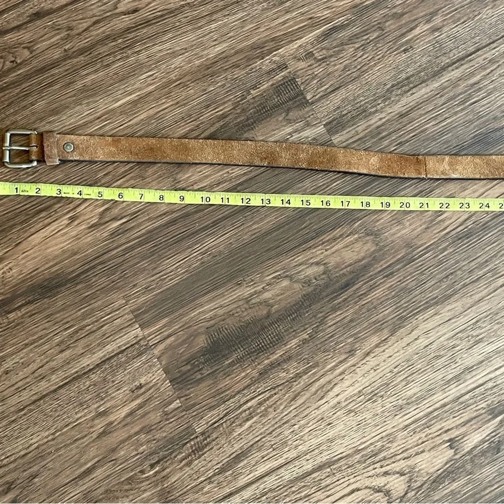 American Eagle Outfitters Men's Brown Leather Belt Size 39”